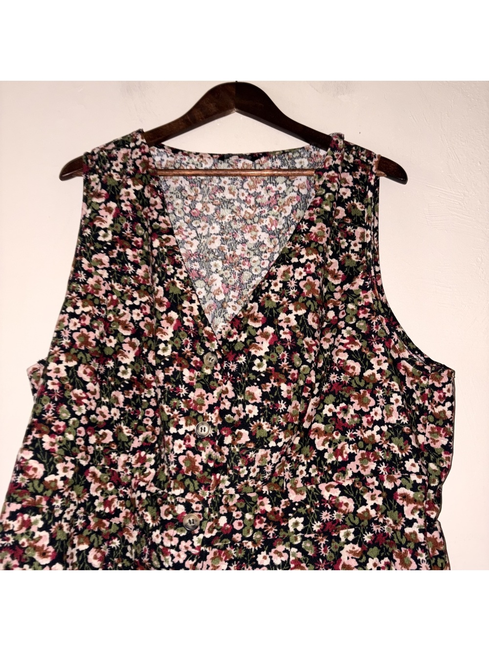 BloomChic Floral Button-Front Sleeveless Dress - Size 22/24 - Picture 2 of 4